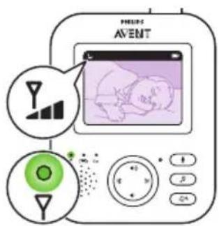 PHILIPS AVENT SCD831 - Een verbinding makes tussen ouderunit en babyunit - 6