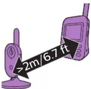 PHILIPS AVENT SCD831 - De babyfoon plaatsen - 2