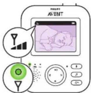 PHILIPS AVENT SCD835 - Verbinden der Elterneinheit mit der Babyeinheit - 6