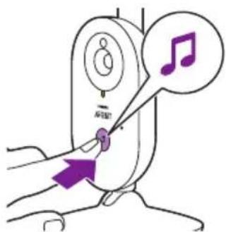 PHILIPS AVENT SCD835 - Volume van het slaapliedje - 2