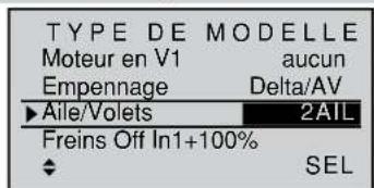 GRAUPNER MX20 HOTT - Exemple de programmation : Modèles Delta et Ailes volantes - 4