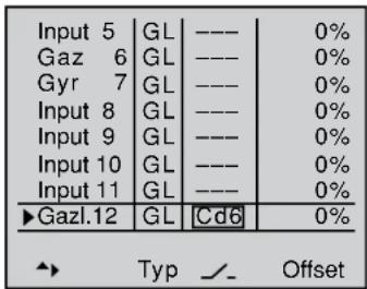 GRAUPNER MX20 HOTT - Réglages des éléments de commande - 2