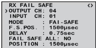 GRAUPNER MX20 HOTT - « Fall Safe » avec « Channel Mapping » - 5