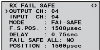 GRAUPNER MX20 HOTT - « Fall Safe » avec « Channel Mapping » - 4
