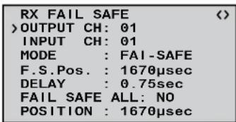GRAUPNER MX20 HOTT - RX FAIL SAFE - 1