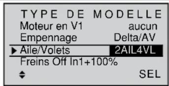 GRAUPNER MX20 HOTT - Exemple de programmation : Modèles Delta et Ailes volantes - 6