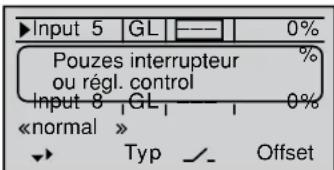 GRAUPNER MX20 HOTT - Colonne 3 « Attribution des éléments de commande ou interrupteurs » - 1