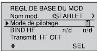 GRAUPNER MX20 HOTT - Mode de pilotage - 2