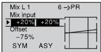 GRAUPNER MX20 HOTT - Parts de mixage symétriques - 1