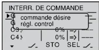 GRAUPNER MX20 HOTT - Attribuer un élément de commande à un interrupteur sur manche - 1
