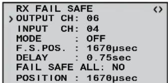 GRAUPNER MX20 HOTT - « Fall Safe » avec « Channel Mapping » - 1
