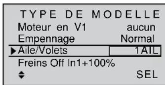 GRAUPNER MX20 HOTT - Ailerons / Volets de courbure - 1