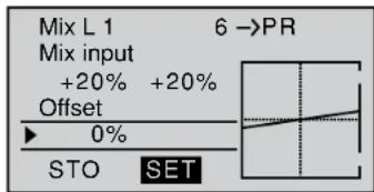 GRAUPNER MX20 HOTT - Parts de mixage symétriques - 3