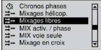 GRAUPNER MX20 HOTT - Mixages croises - 2