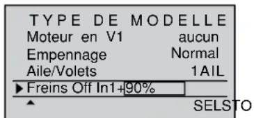 GRAUPNER MX20 HOTT - Offset Aérofreins - 1