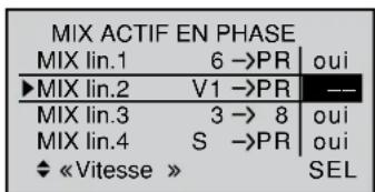 GRAUPNER MX20 HOTT - MIX act. / Phase de vol - 4