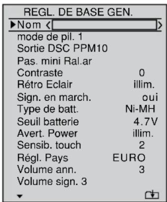 GRAUPNER MX20 HOTT - Réglages de base de l'émetteur - 2