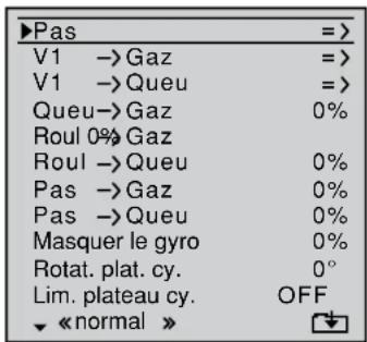 GRAUPNER MX20 HOTT - Mixages hélicoptères - 2