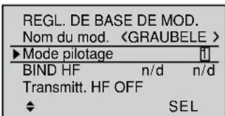 GRAUPNER MX20 HOTT - Mode de pilotage - 2