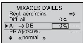 GRAUPNER MX20 HOTT - Ailerons Direction - 1