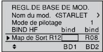 GRAUPNER MX20 HOTT - Sorties récepteur - 1