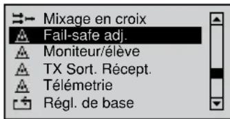 GRAUPNER MX20 HOTT - FAIL SAFE - 1