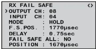 GRAUPNER MX20 HOTT - « Fall Safe » avec « Channel Mapping » - 3