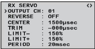 GRAUPNER MX20 HOTT - RX SERVO - 1