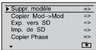 GRAUPNER MX20 HOTT - Supprimer un modele - 1