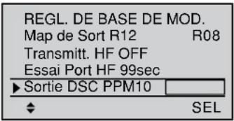 GRAUPNER MX20 HOTT - Sortie DSC - 1