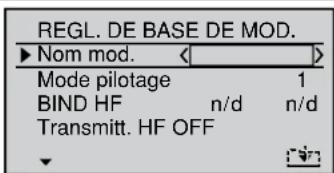 GRAUPNER MX20 HOTT - Réglages de base - 2