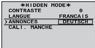 GRAUPNER MX20 HOTT - Changement de langue - 1
