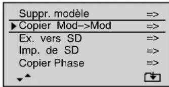 GRAUPNER MX20 HOTT - Copier un modele modele - 1