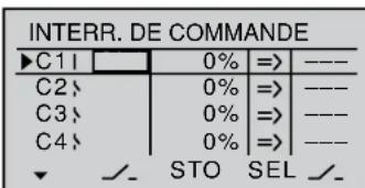 GRAUPNER MX20 HOTT - Programmation des inters. sur manche - 2
