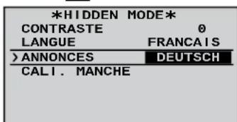 GRAUPNER MX20 HOTT - Changement de langue - 2
