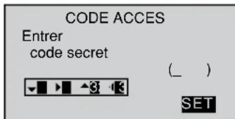 GRAUPNER MX20 HOTT - Suppression du code secret - 2