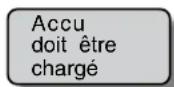GRAUPNER MX20 HOTT - Seuil accu - 2