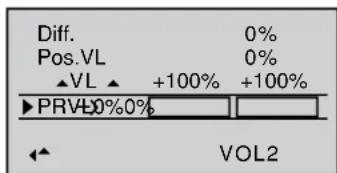 GRAUPNER MX20 HOTT - Exemple de programmation : Modèles Delta et Ailes volantes - 9