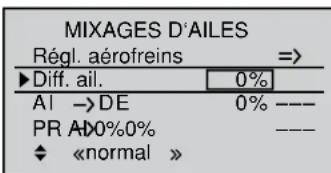 GRAUPNER MX20 HOTT - Différentiel aux ailerons - 1