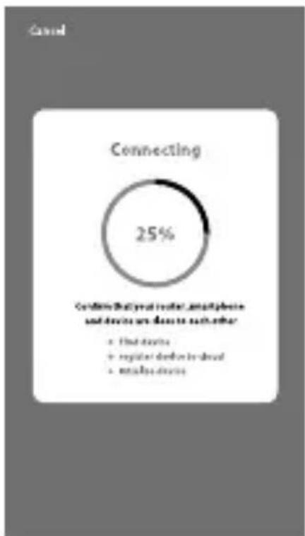 QLIMA D630P - Proces om verbinding met het network te make - 1