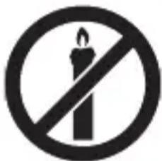SHARP HTSB106 - In order to prevent fire always keep candles and other open flames away from this product. - 1