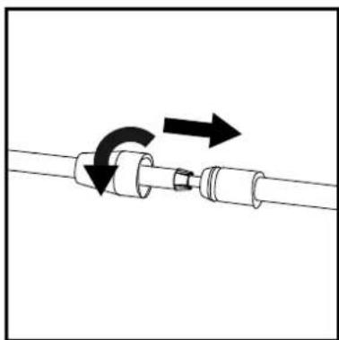 NILFISK C&C Tornado - Mounting of telescopic lance - 1