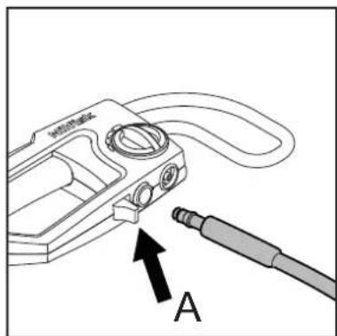 NILFISK C&C Tornado - Instalar la boquilla de alta presión en el mango de pulverización - 1