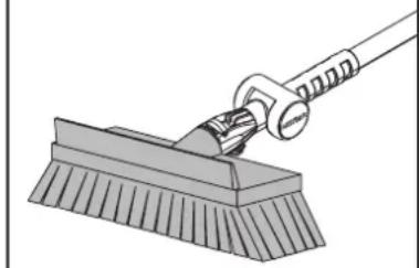 NILFISK C&C Tornado - Szczotka Myjki do dachów można - 1