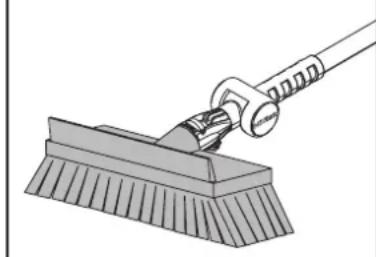 NILFISK C&C Tornado - Borste Takrengöraren kan även an - 1