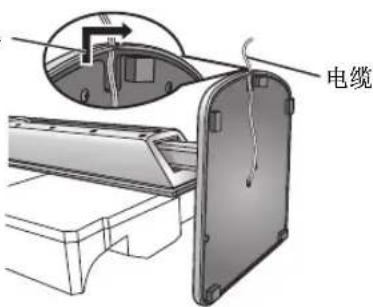 PANASONIC SCHT895 - 6将扬声器电缆固定在底座上。 - 1