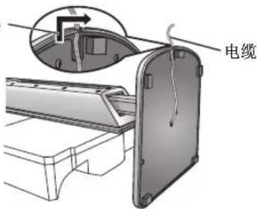 PANASONIC SCHT995 - 6将扬声器电缆固定在底座上。 - 1