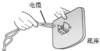 PANASONIC SCHT995 - 将支架安装到底座上。 - 1
