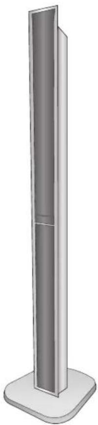 PANASONIC SCHT995 - 3将扬声器安装到支架上。 - 5