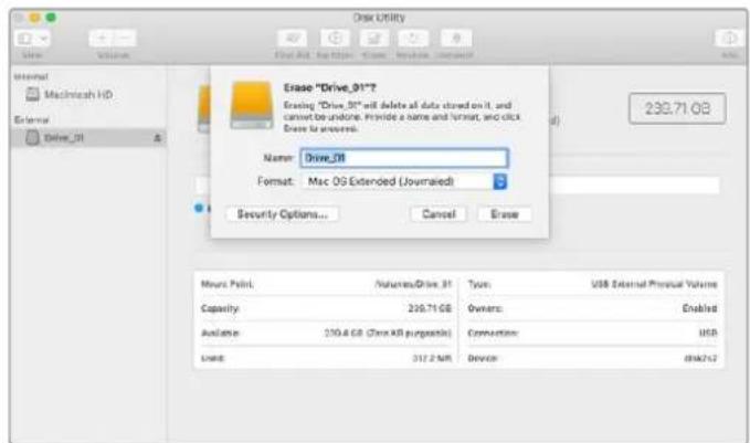 Blackmagic Design Video Assist - Preparing SD Cards on a Mac computer - 1